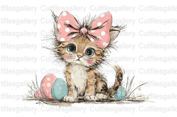 Download Easter Kitten PNG, Happy Easter PNG - Happy easter png Collection