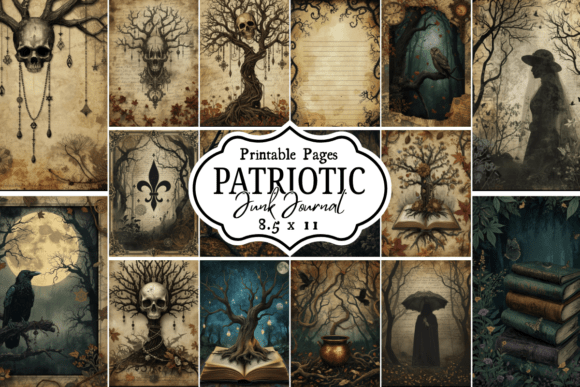 Download Spooky Forest Junk Journals - Premium Resources